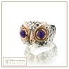 Anello Civetta new viola | Gioielli De Nobili